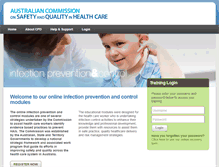 Tablet Screenshot of infectionprevention.e3learning.com.au